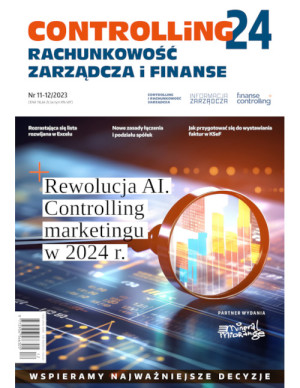 Finanse i Controlling nr 11-12/2023 - Rewolucja AI. Controlling marketingu w 2024 r.