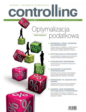 Finanse i Controlling nr 4/2010 - Optymalizacja podatkowa