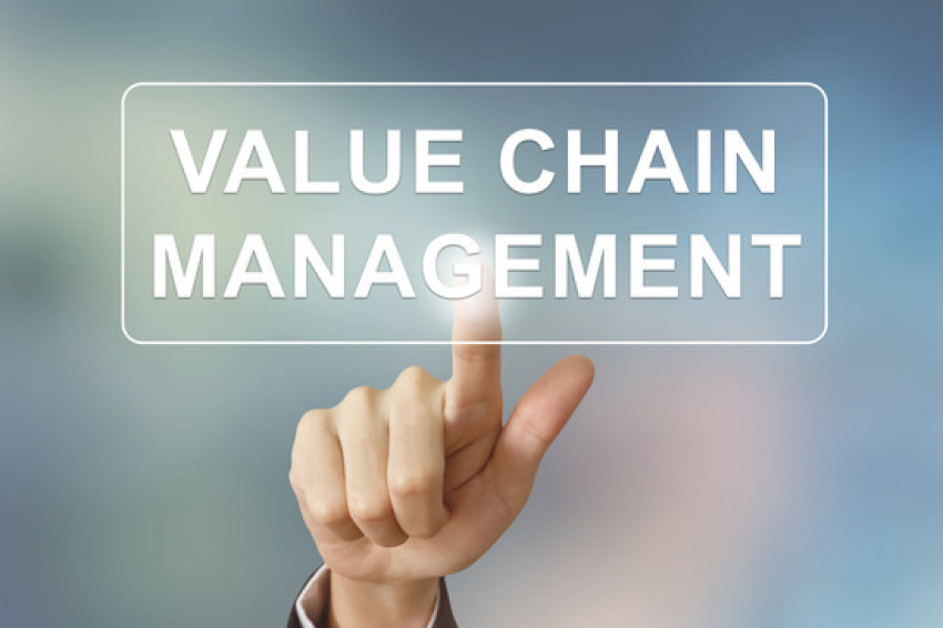 Along the entire value chain 