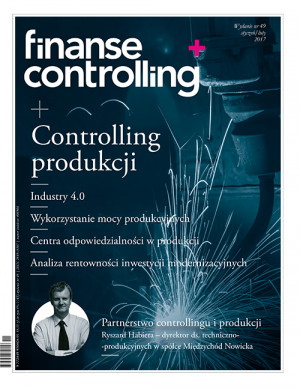 Finanse i Controlling nr 49/2017 - Controlling produkcji