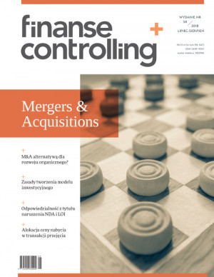 Finanse i Controlling nr 58/2018 - Mergers & Acquisitions