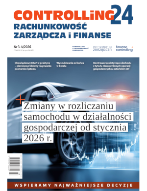 Finanse i Controlling nr 3-4/2026 - Zmiany w rozliczaniu samochodu w działalności gospodarczej od stycznia 2026 r.